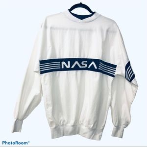 Vintage 1990s Nasa Pullover Size S/M